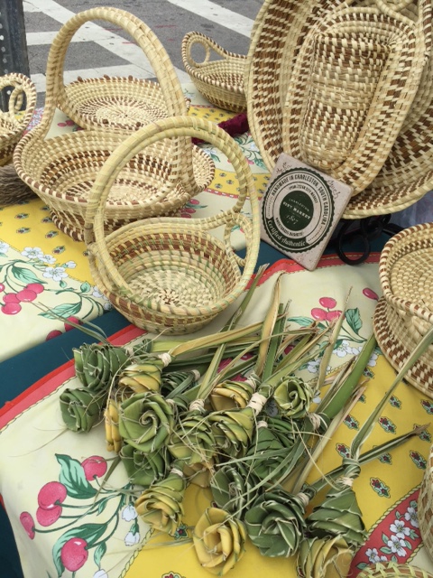 sewn grass baskets 1